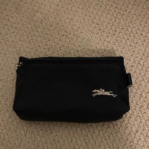 Longchamp Bag with Silver Logo